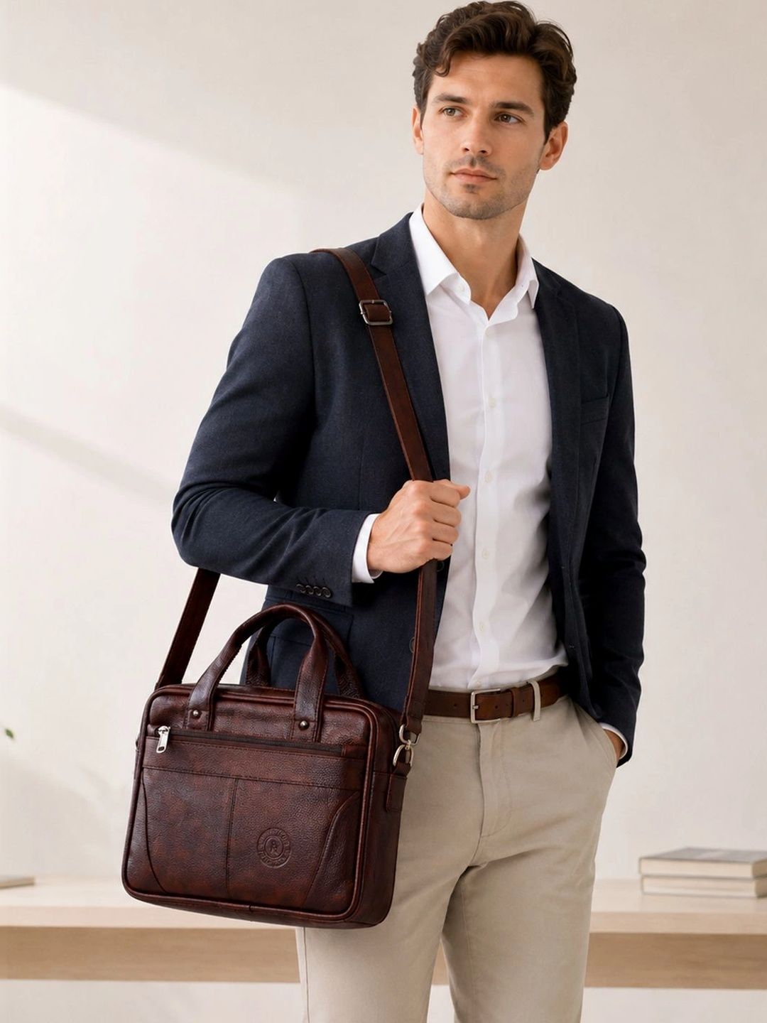 bagneeds Textured Handheld Bag-picture-52