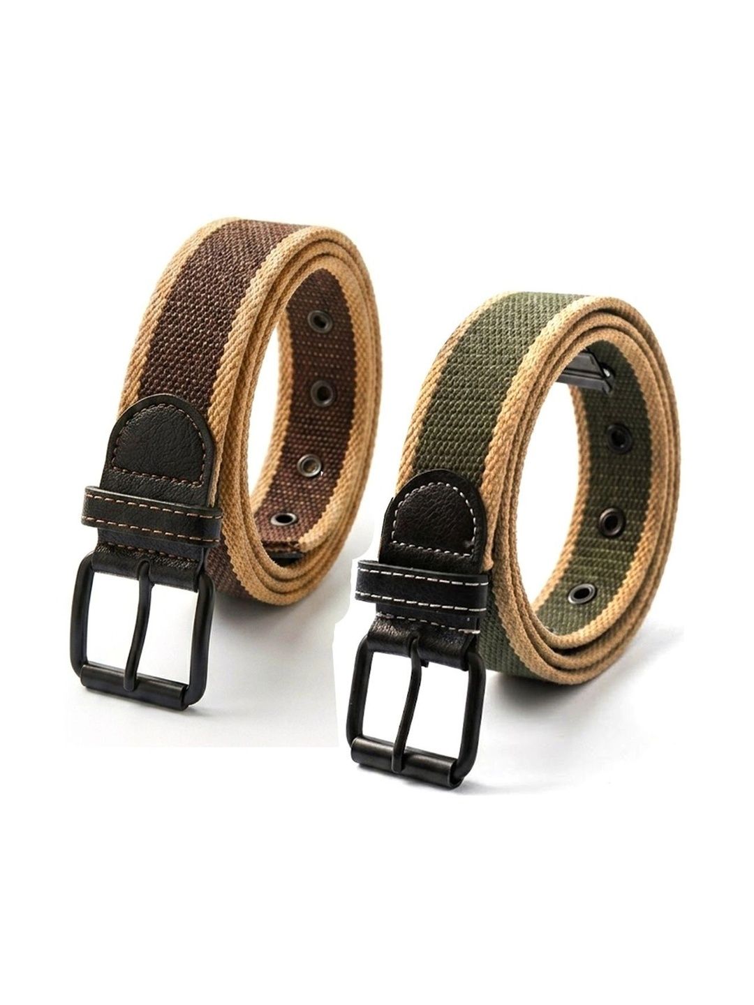 Elligator Men Striped 2 Belt-picture-19