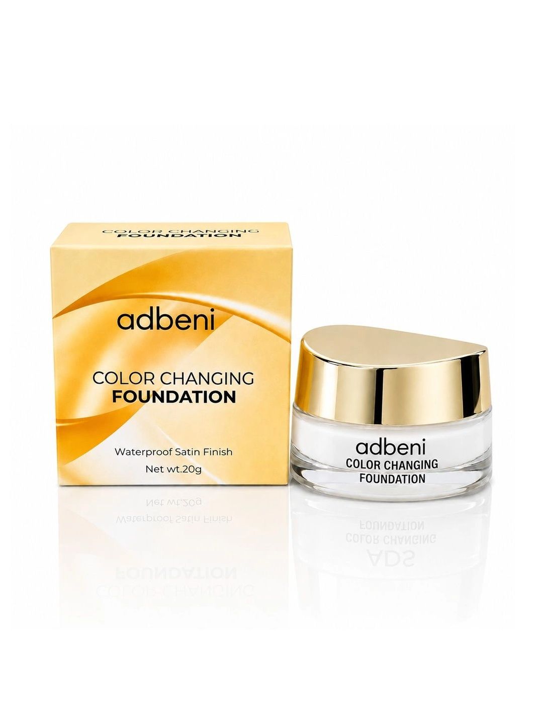 Adbeni Color Changing Foundation Cream Lightweight Tone-Adapting Foundation - 20 g-image-11