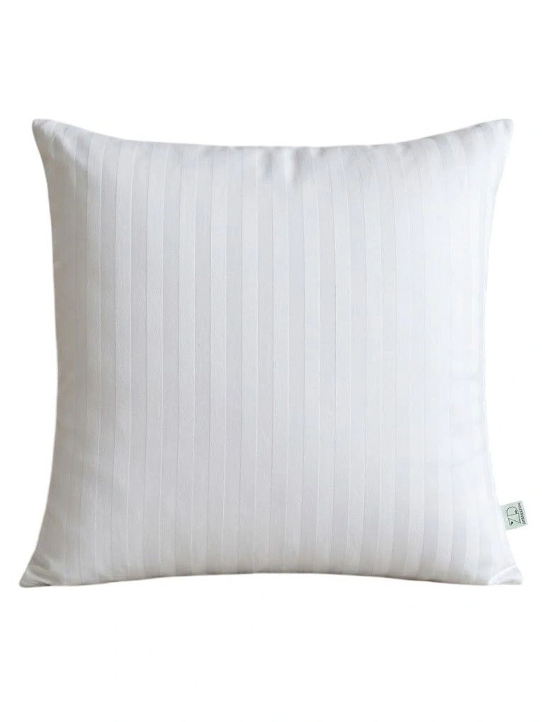 Zensha Decor Single White Striped Square Cushion Insert-picture-31