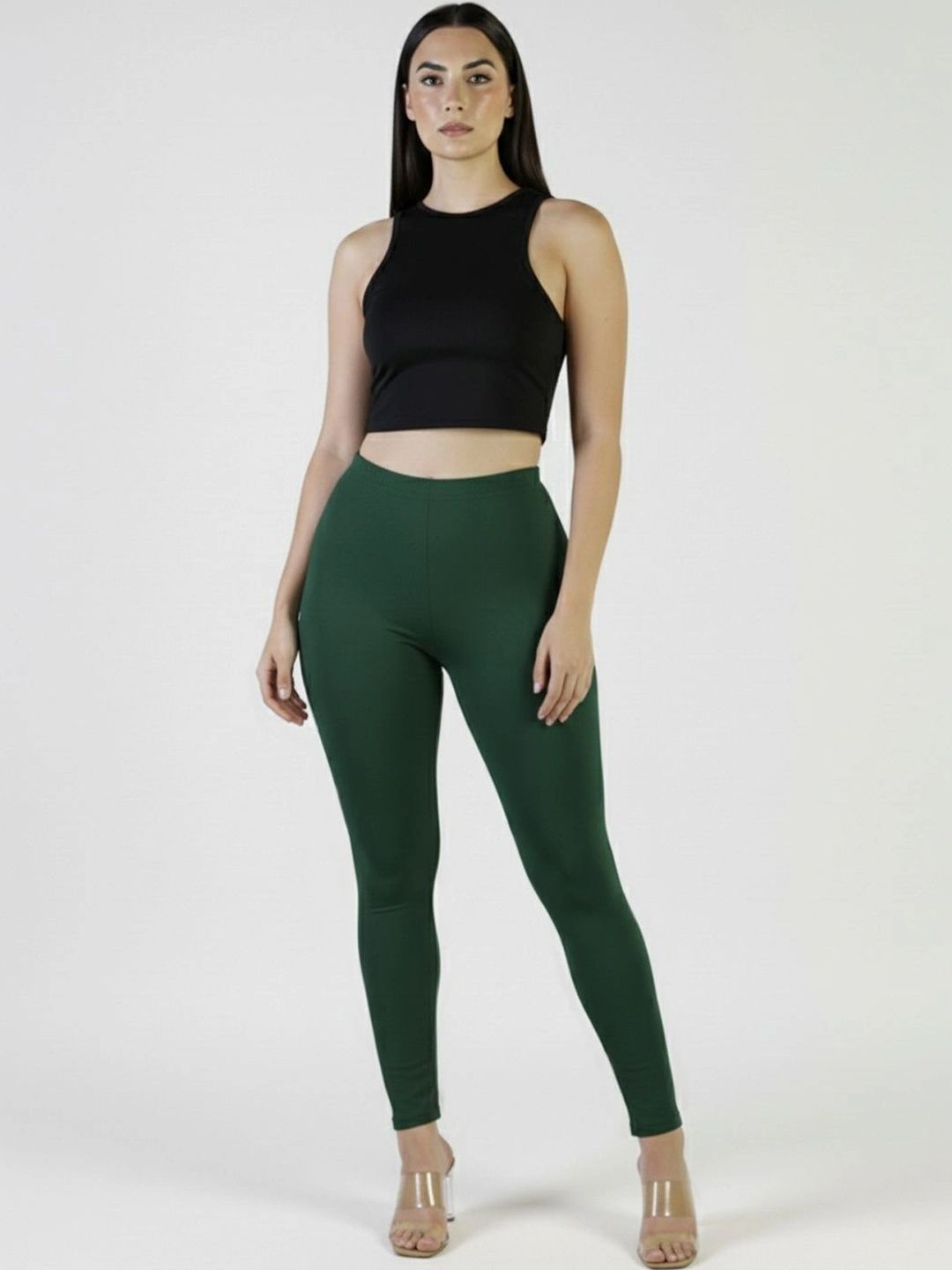 Plus Size Women Cotton Leggings-picture-8