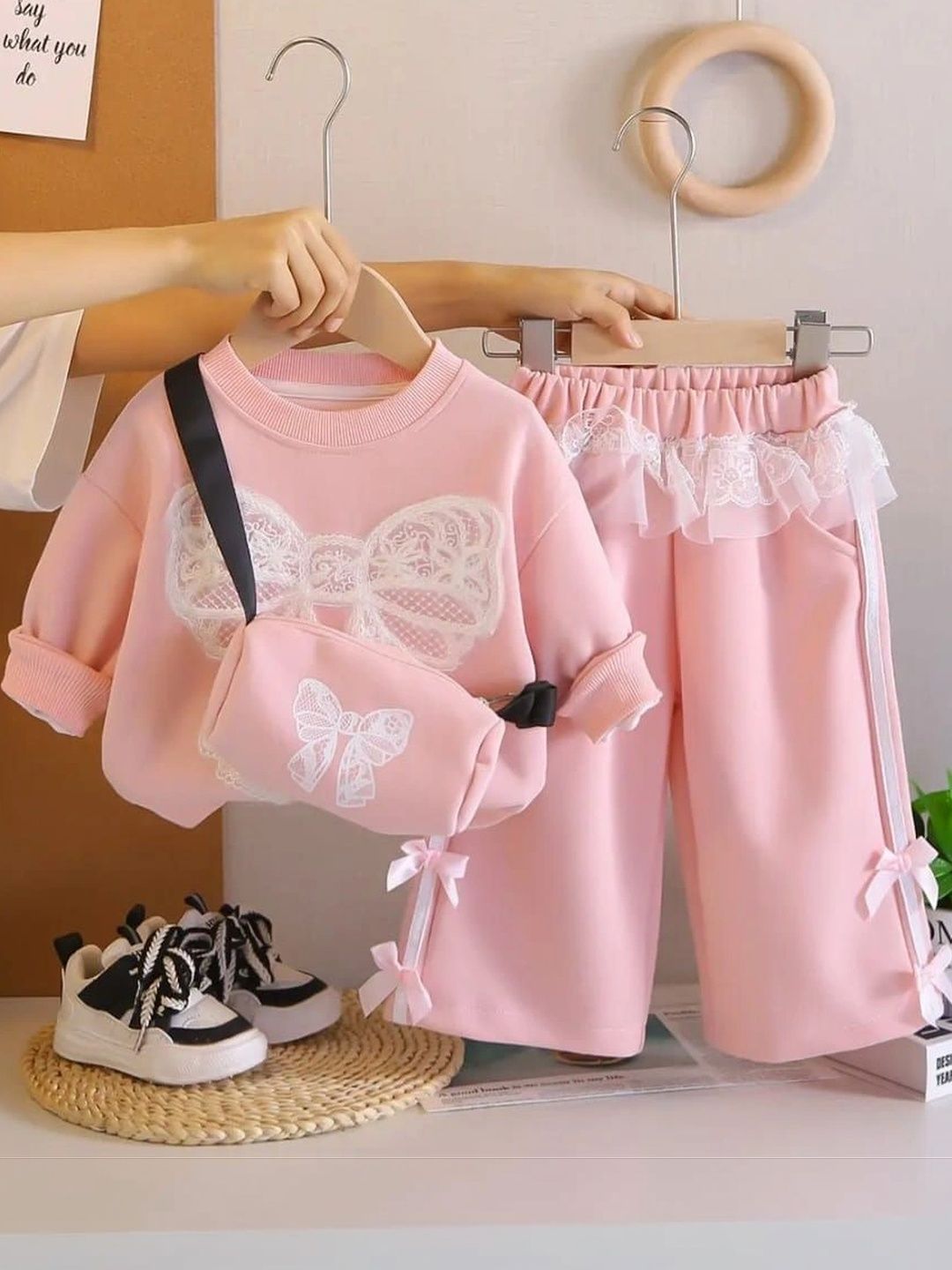 I NAINA DRESSES Girls Embellished Trousers-image-30
