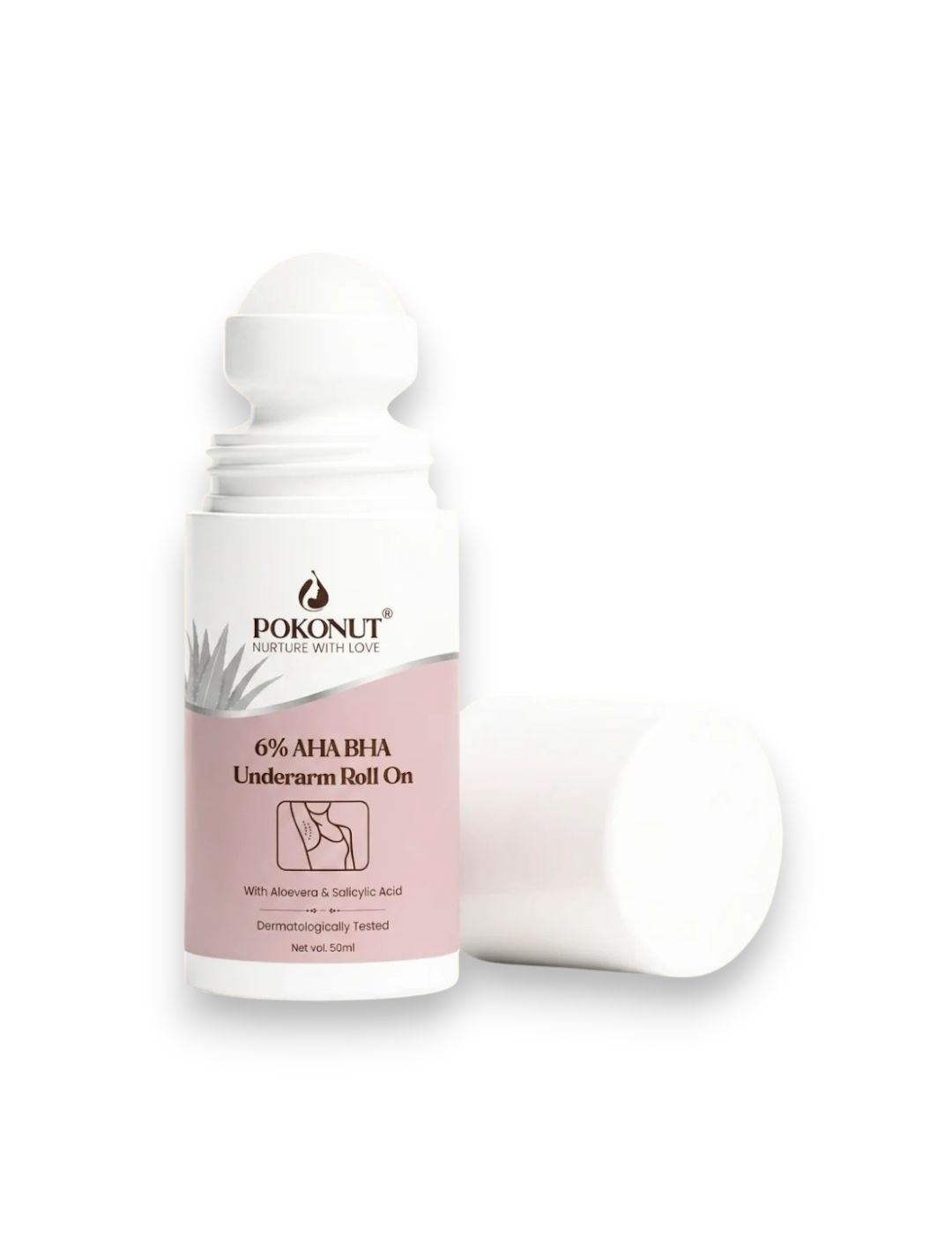 Pokonut 6% AHA BHA Underarm Roll On - 50 ml-picture-13