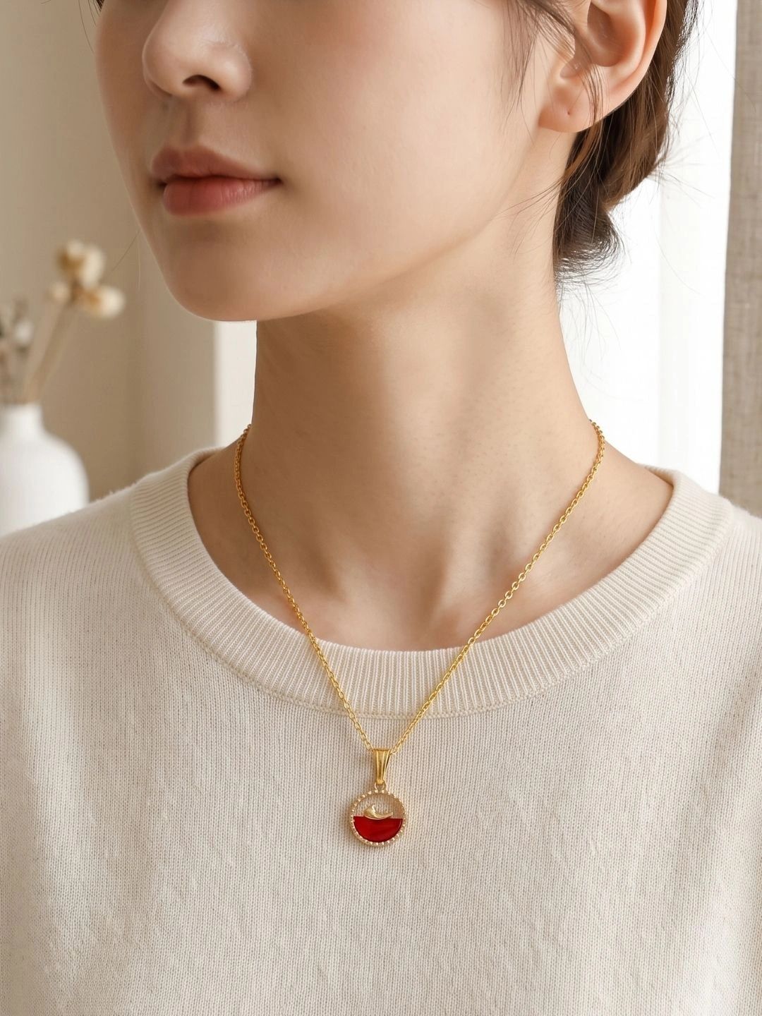Brandsoon Brass Gold-Plated Necklace-picture-33