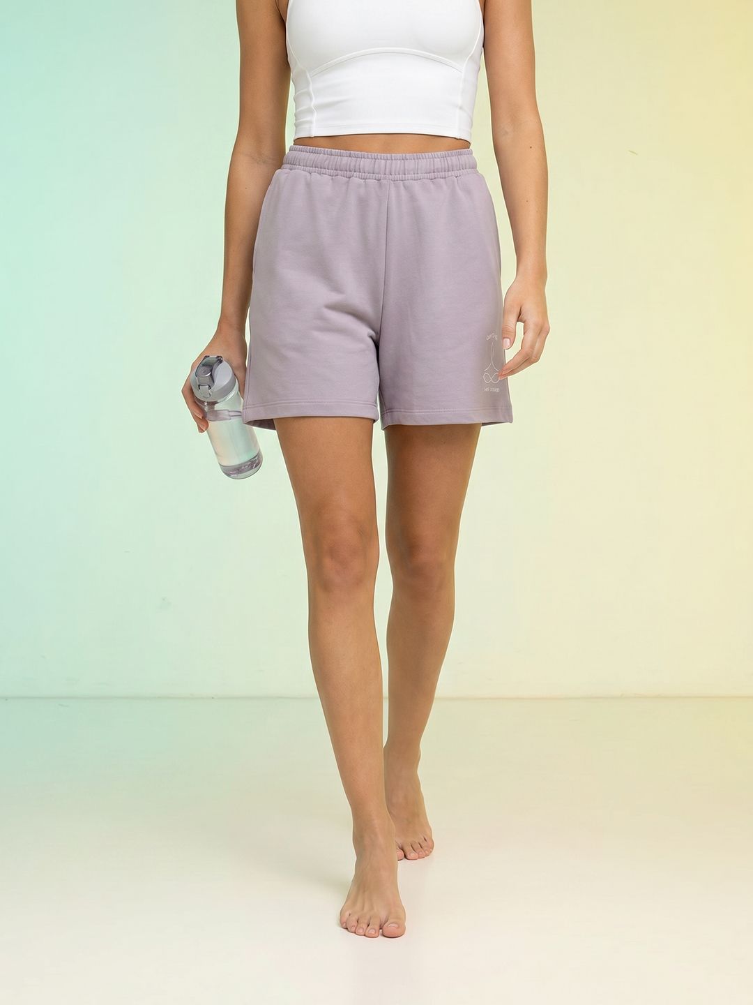 HRX by Hrithik Roshan Women Yoga Shorts-picture-12