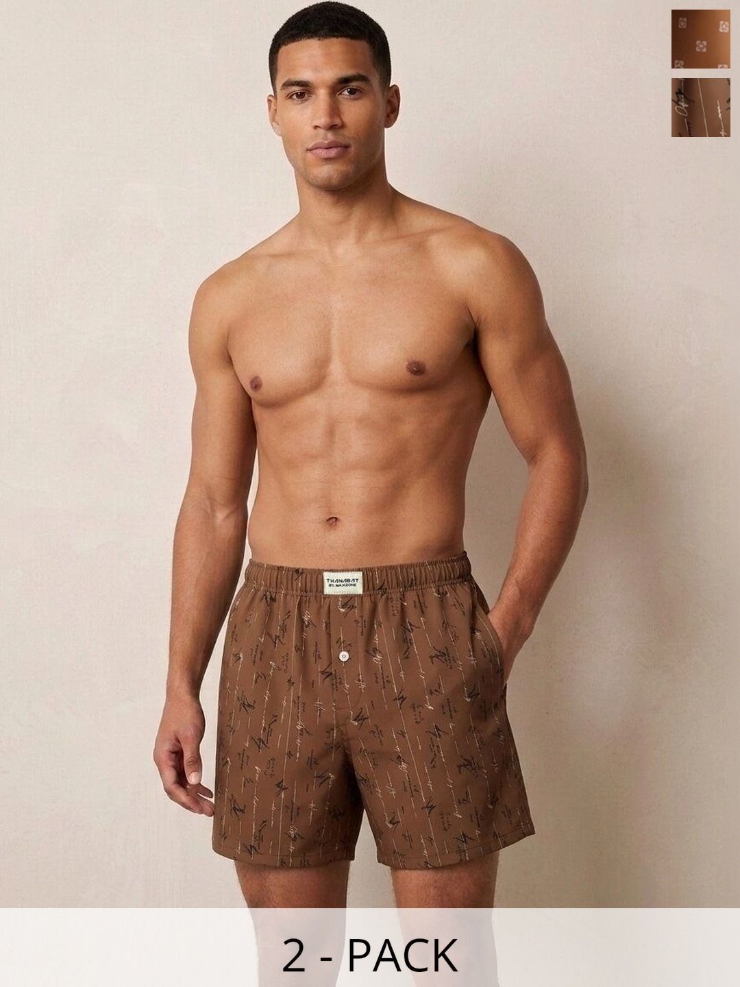 MAXZONE Pack Of 2 Printed Pure Cotton Boxers-picture-16