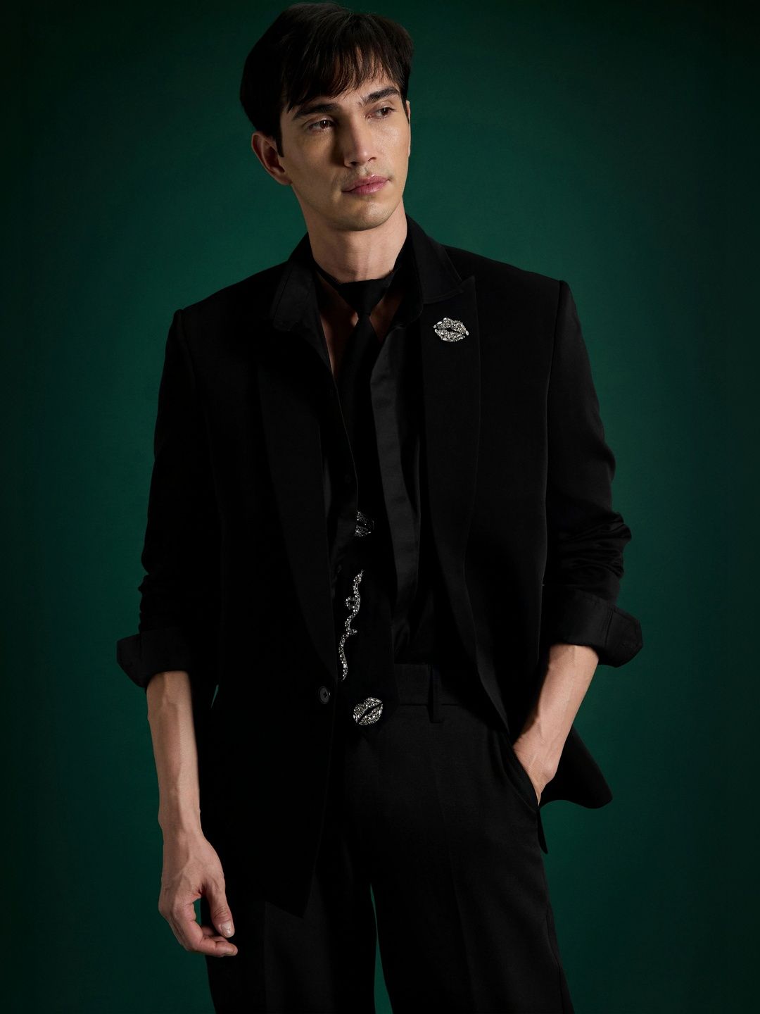 Komal Kothari Men Printed Skinny Tie-picture-18
