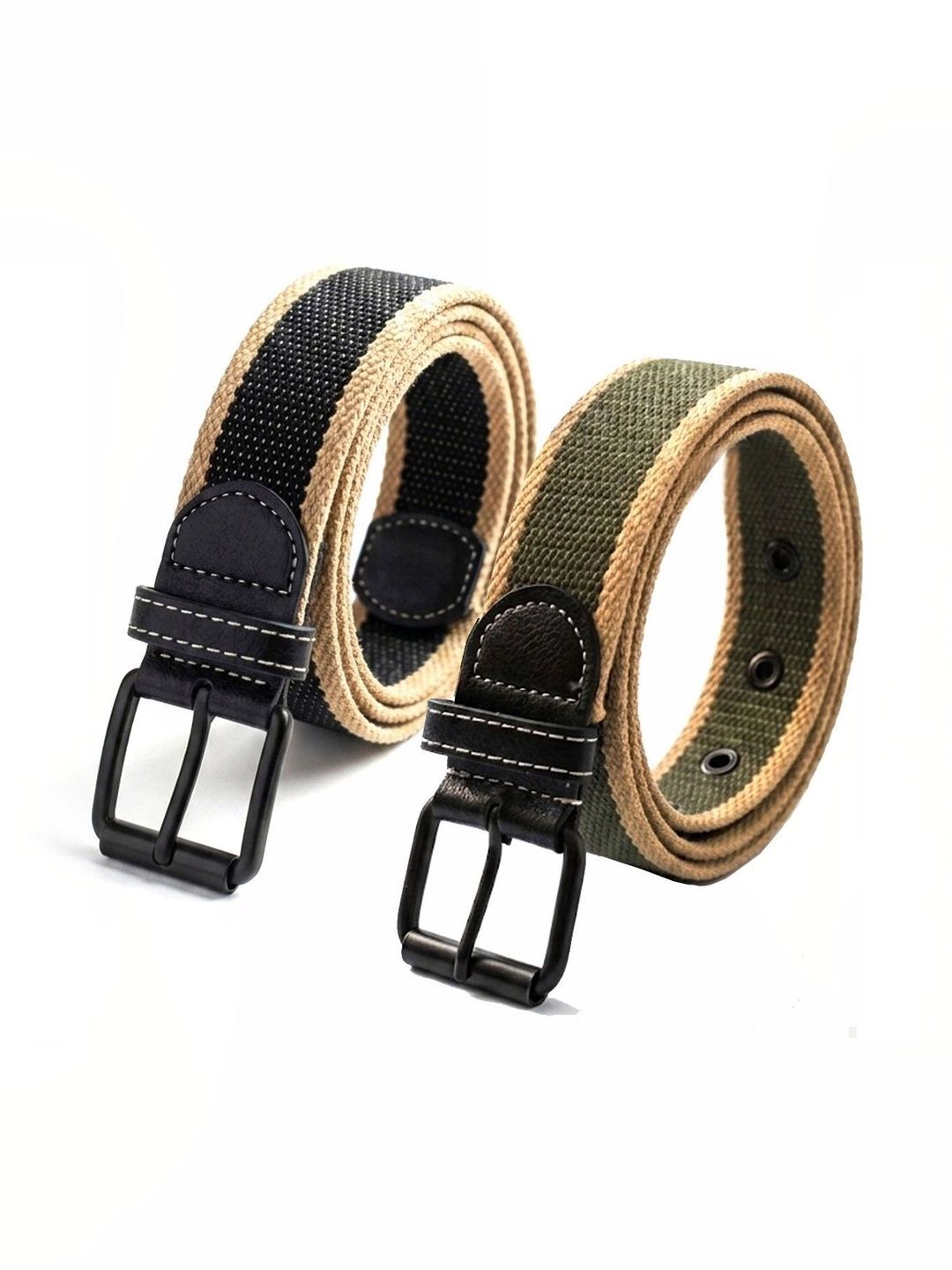 Elligator Men Striped 2 Belt-picture-52