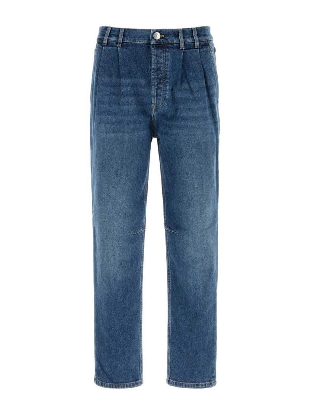 Brunello Cucinelli Men Straight Fit Mid-Rise Jeans-picture-37