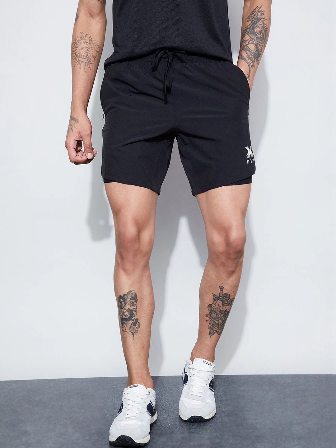 Kappa Men Training or Gym Sports Shorts-picture-38