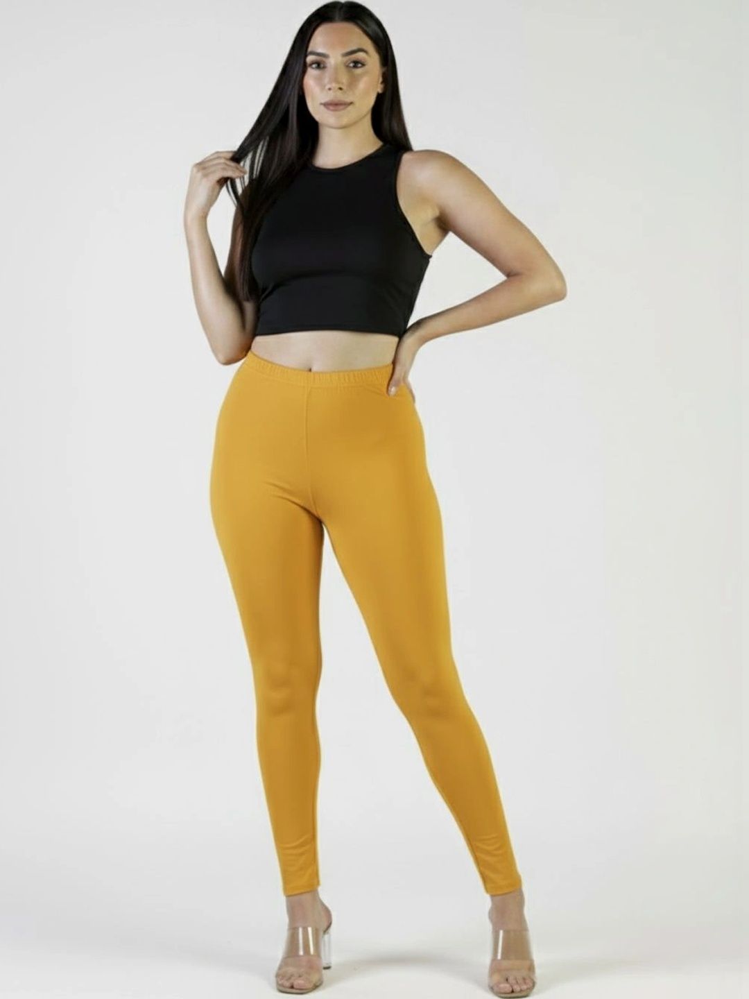 Plus Size Women Cotton Leggings-picture-22