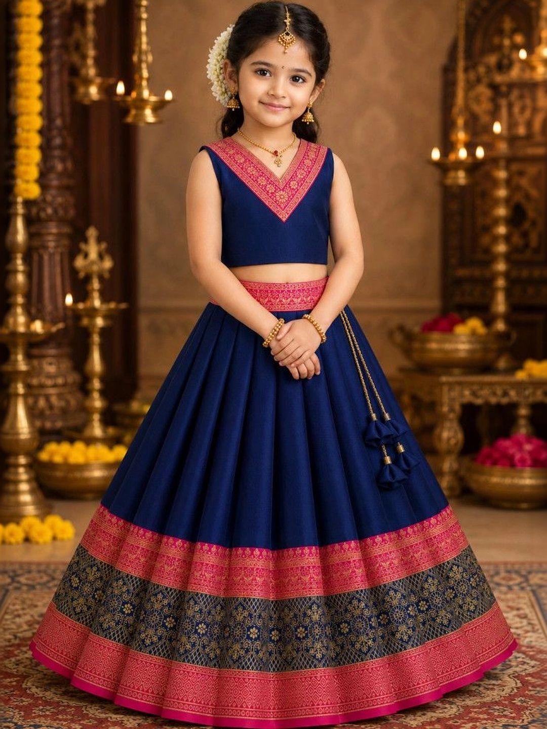 Ethzy Girls Ready to Wear Lehenga &-picture-24
