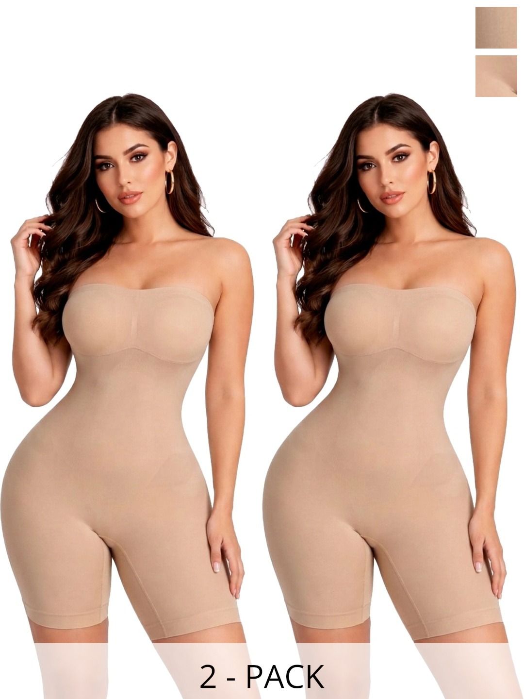 DHANDAI FASHION Pack Of 2 High-Rise Body Shaper-picture-37