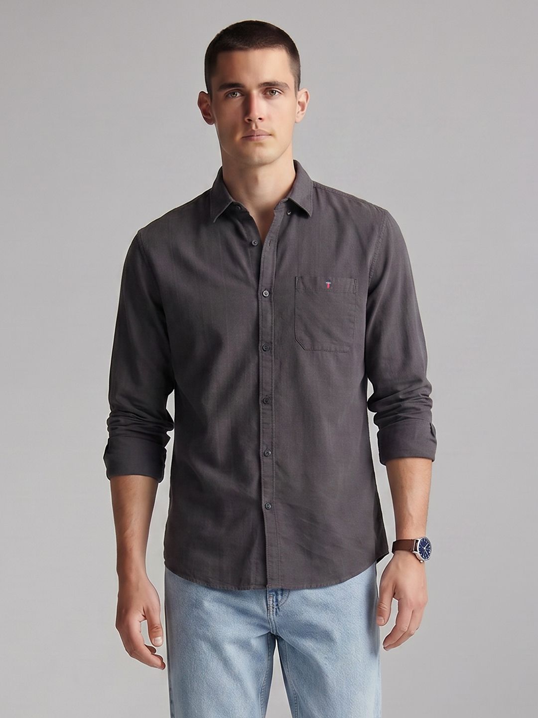 Louis Philippe Sport Men Slim Fit Casual Shirt-picture-34