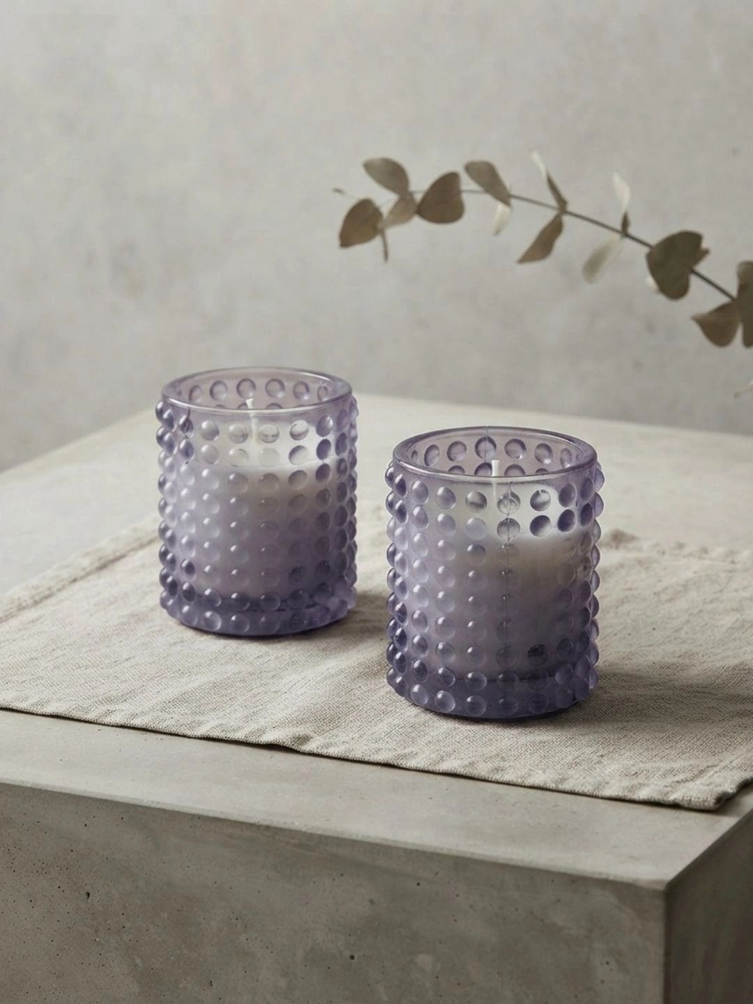 THE HOME CO. Purple 1 pieces Jar Candle-picture-32