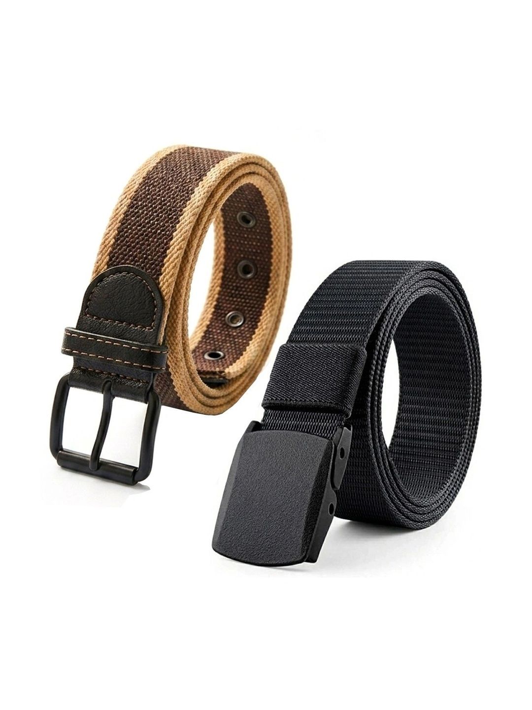 Elligator Men Striped 2 Belt-picture-51