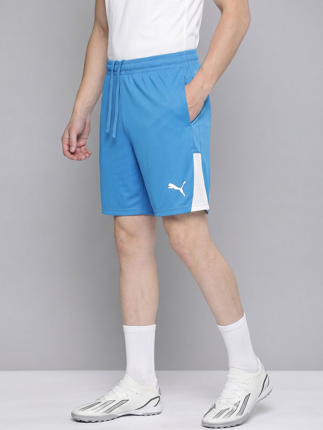 Puma Men teamLIGA26 Sweat-Wicking Football Shorts-picture-35
