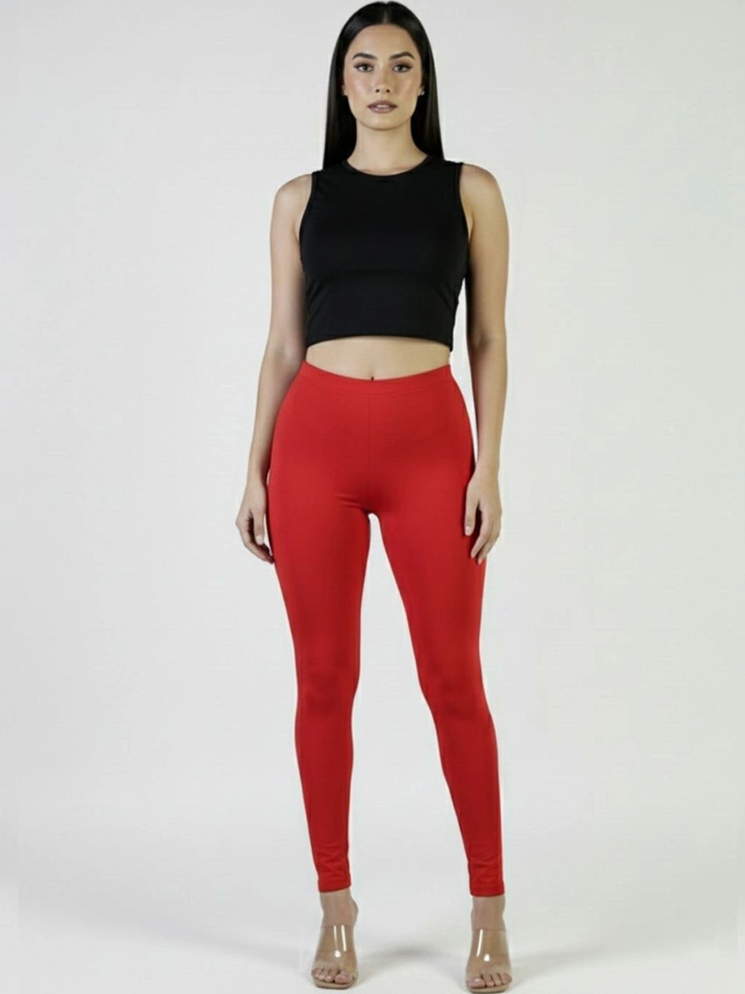Plus Size Women Cotton Leggings-picture-23