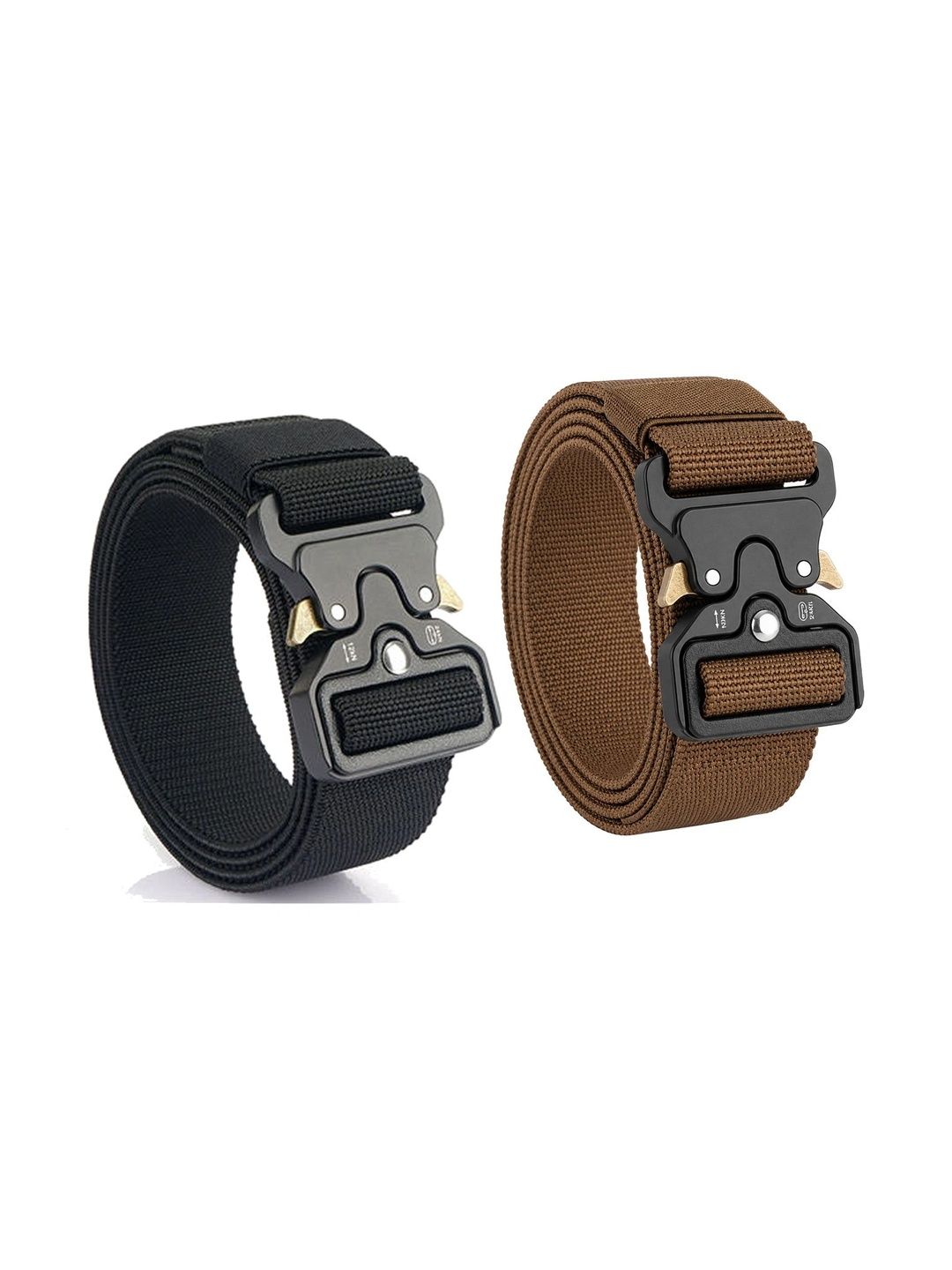 Aadikart Men Textured 2 Belt-picture-18
