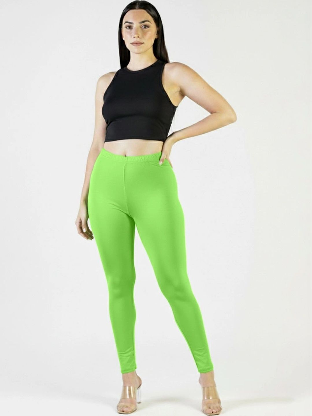 Plus Size Women Cotton Leggings-picture-14
