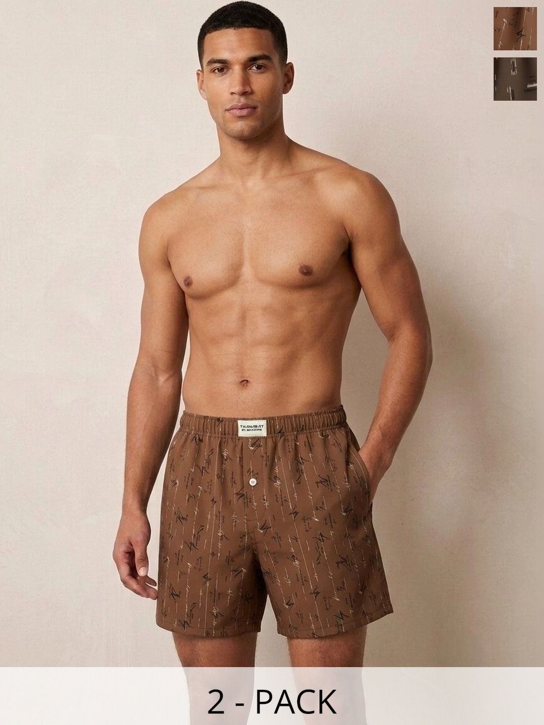 MAXZONE Pack Of 2 Printed Boxers-picture-41