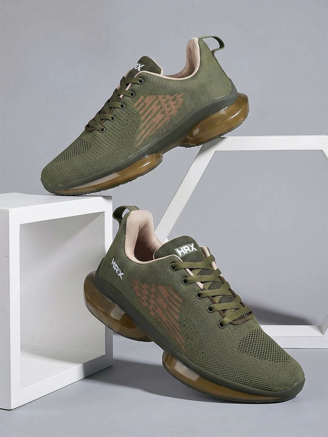 HRX by Hrithik Roshan Men Textile Running Shoes-image-42
