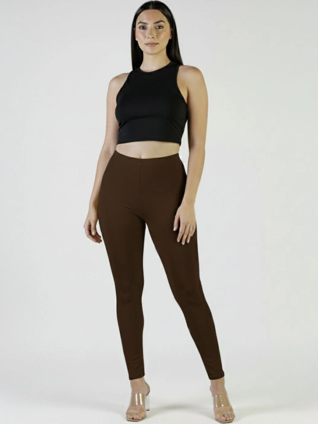 Plus Size Women Cotton Leggings-image-43