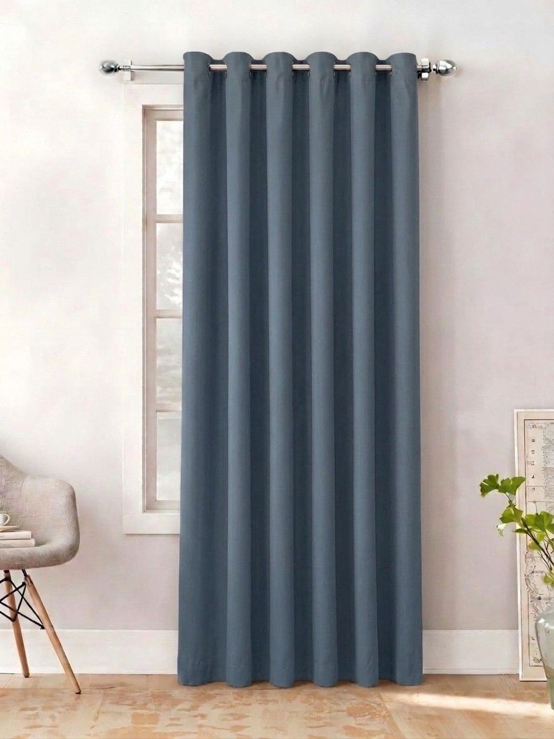 AAVIS DECOR Grey Black Out Window Curtain-picture-16