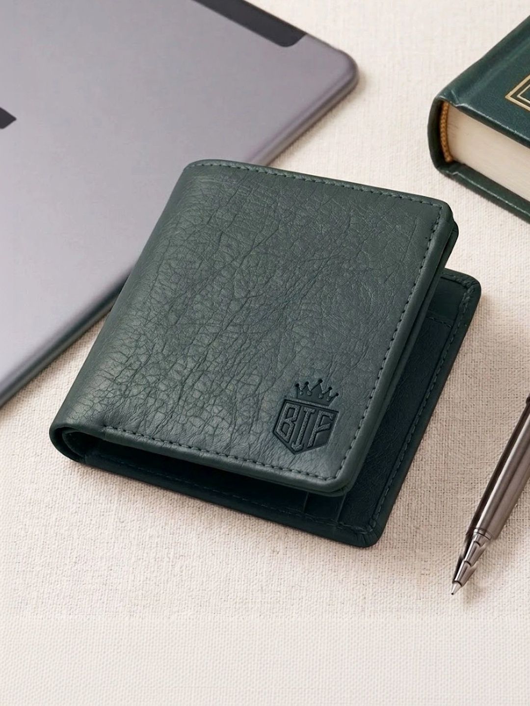 BIF Men Textured PU Two Fold Wallet-picture-13