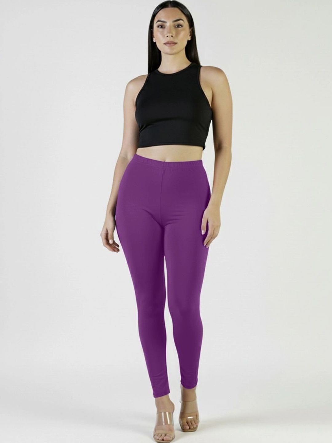 Plus Size Women Cotton Leggings-picture-16