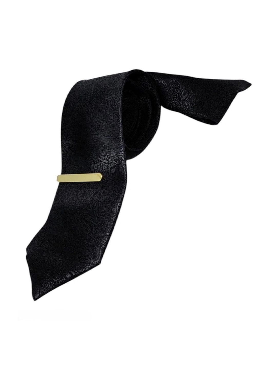 ZITTI Men Woven Design Broad Tie-picture-16