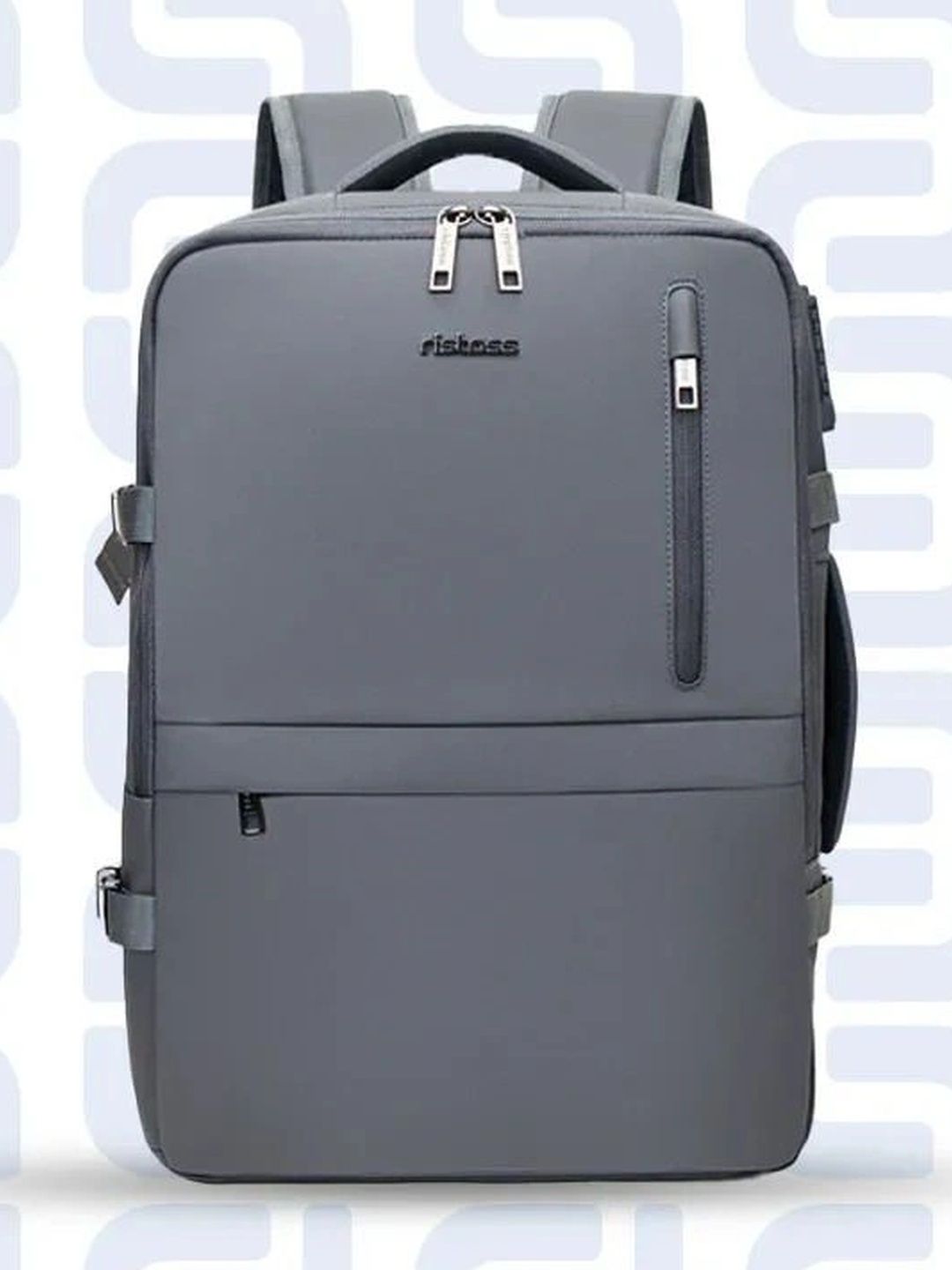 RISTOSS Women Brand Logo Backpack with Anti-Theft-image-9