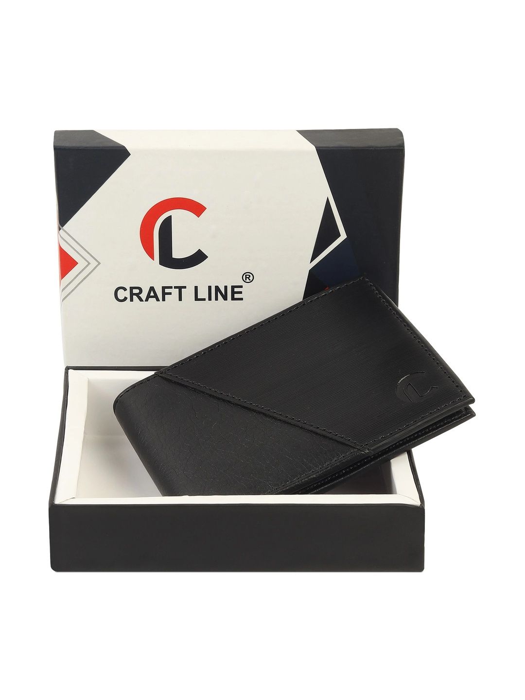 CRAFT LINE Men Leather Two Fold Wallet-image-46