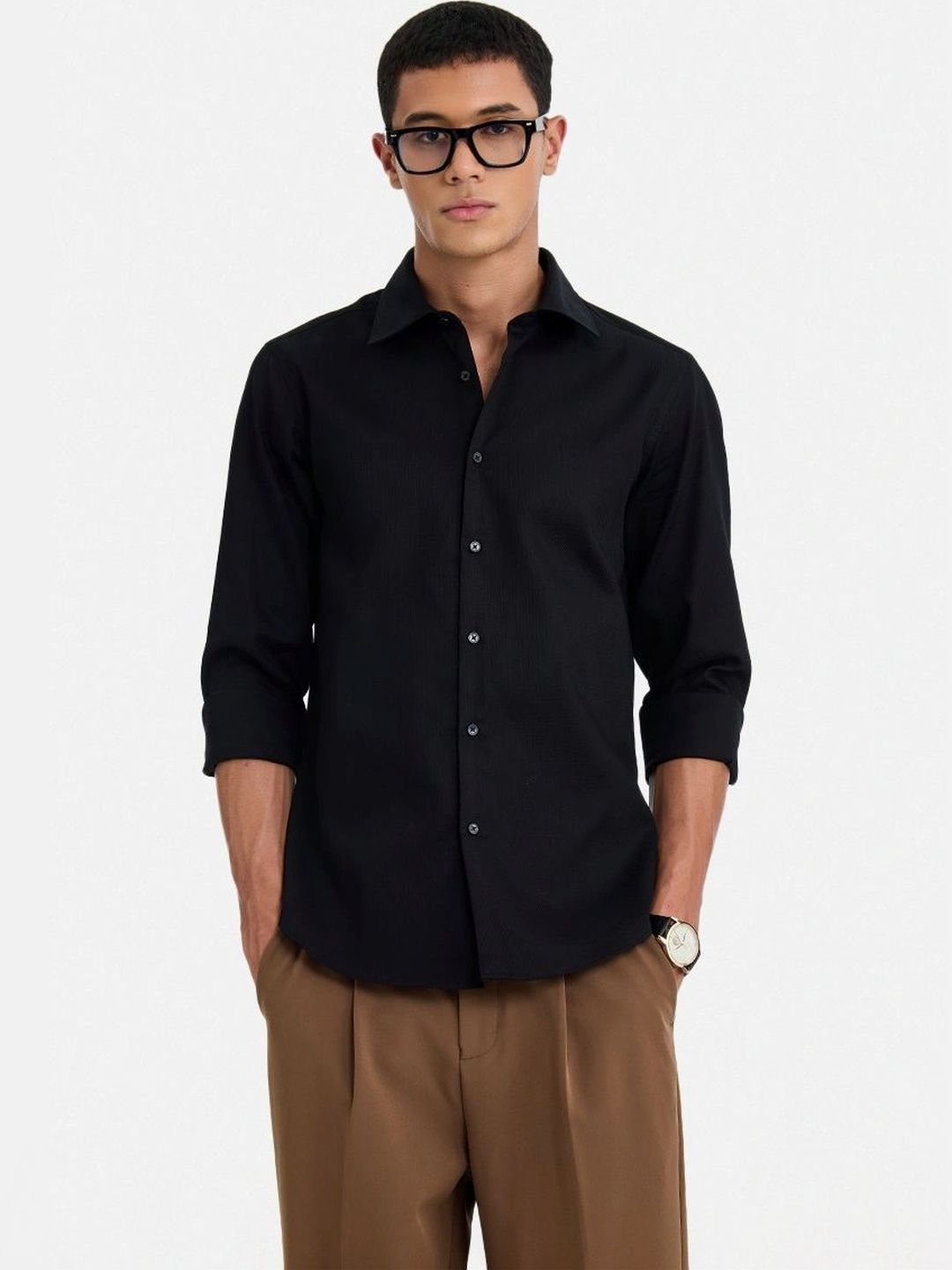 Snitch Men Slim Fit Casual Shirt-picture-44