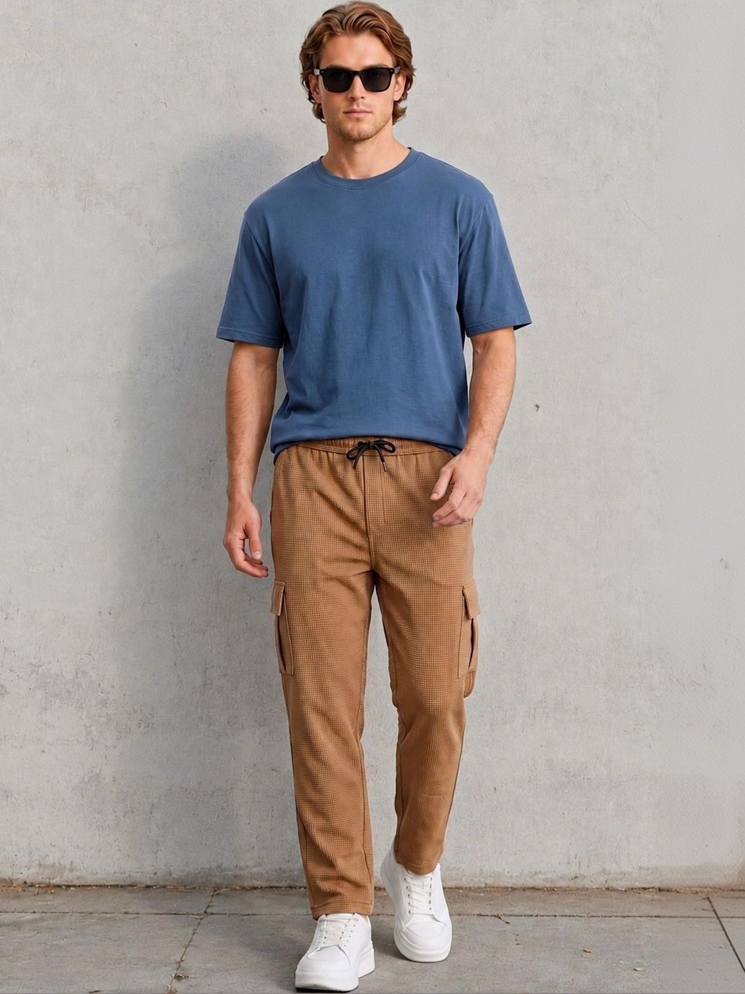 SWADESI STUFF Men Smart Trousers-picture-20