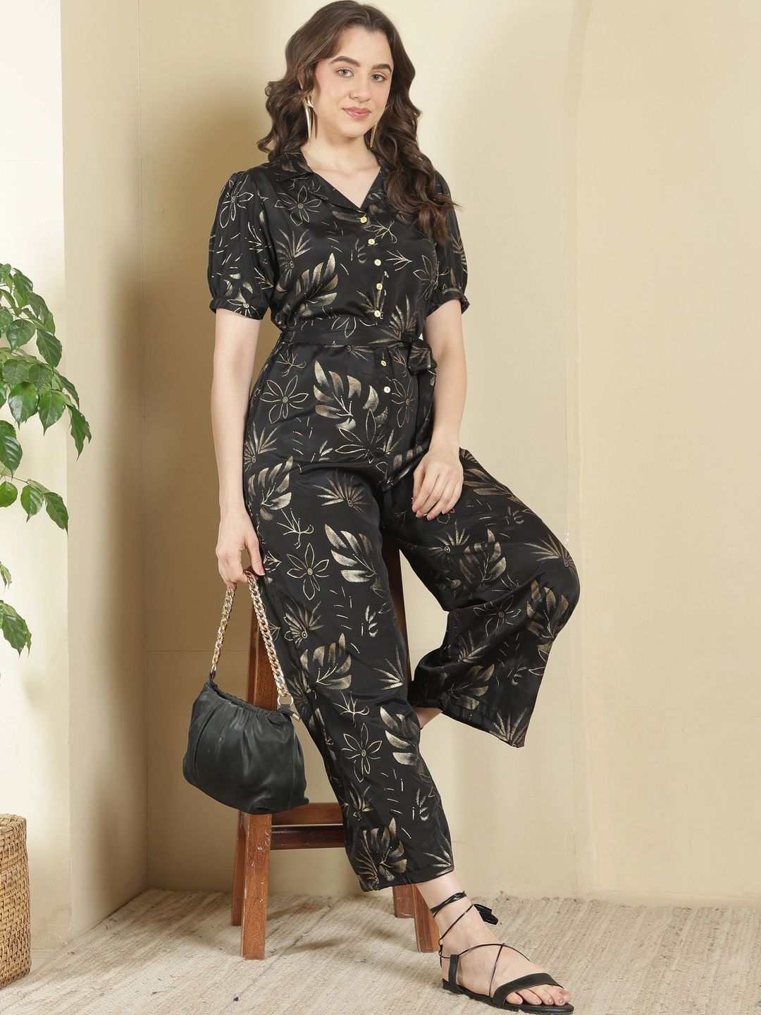 KALAMIR Printed Basic Jumpsuit-picture-22