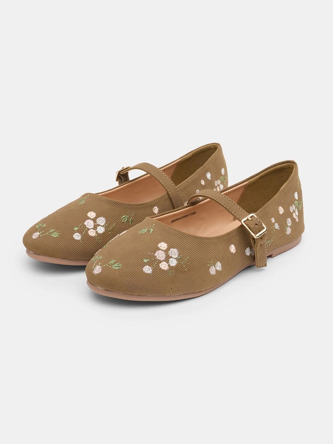 Pantaloons Junior Girls Embellished Embroidered Flats-picture-14