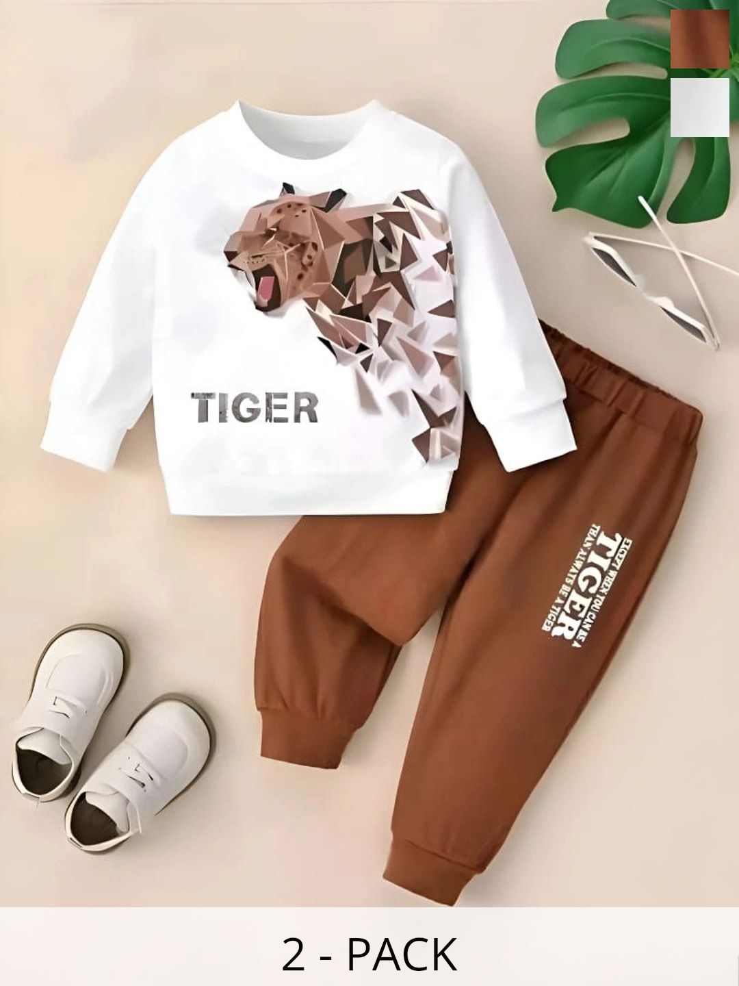 NMB STYLE Unisex Kids Printed Trousers-picture-20