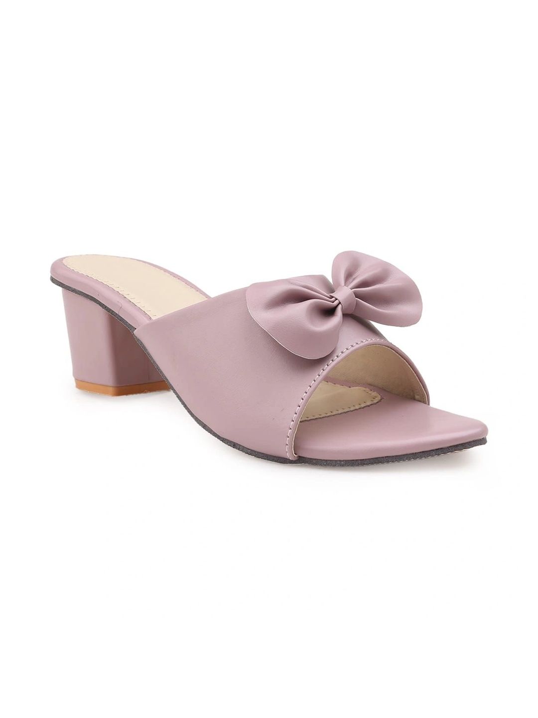 glitchez Block Mules with Bows-image-15