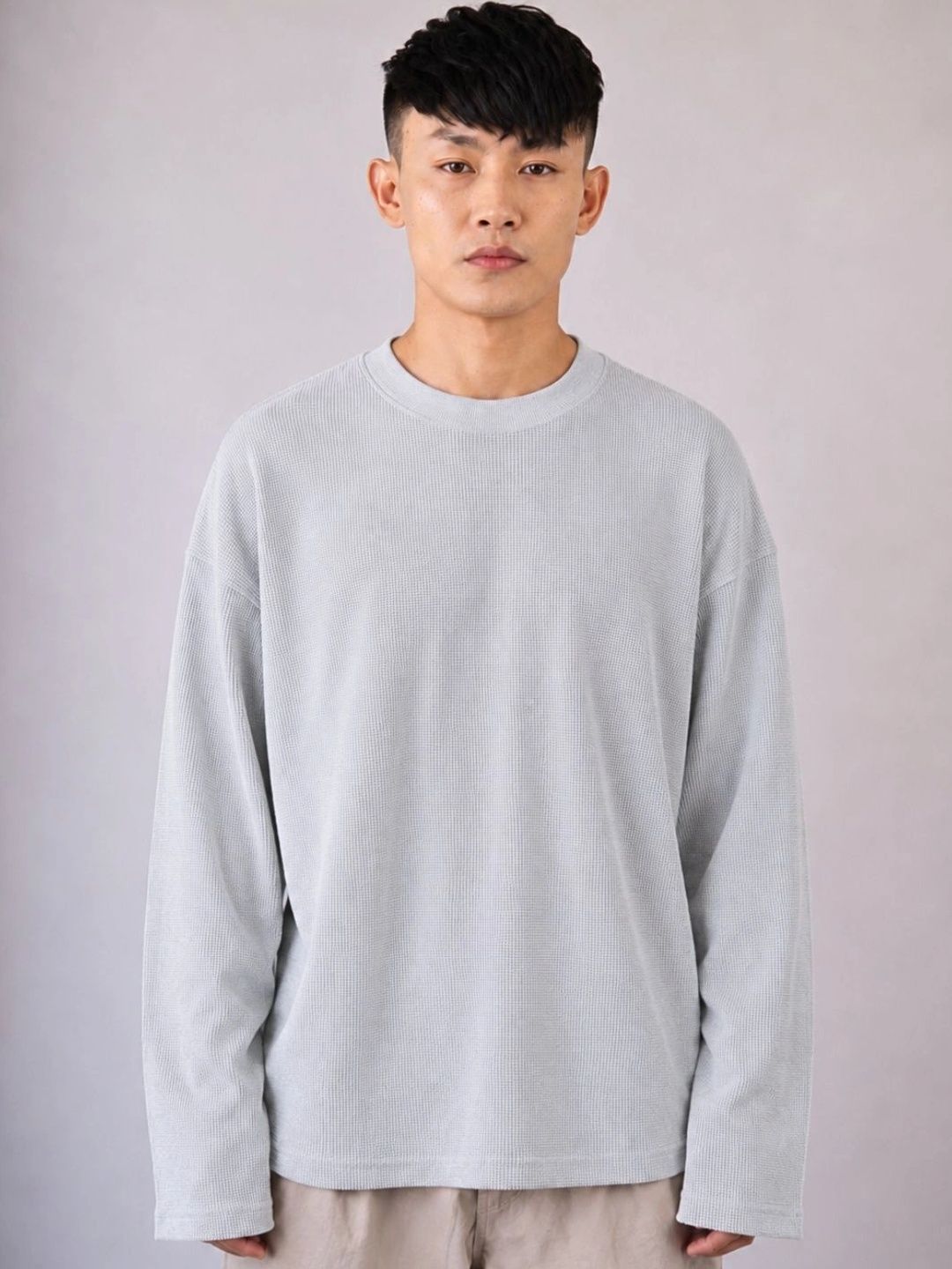 UNIQSOME Men Drop-Shoulder Sleeves Boxy T-shirt-picture-19