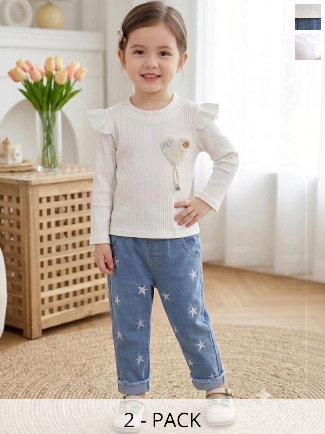 HOUSE OF STAR BOYZ Girls Top with Trousers-picture-47