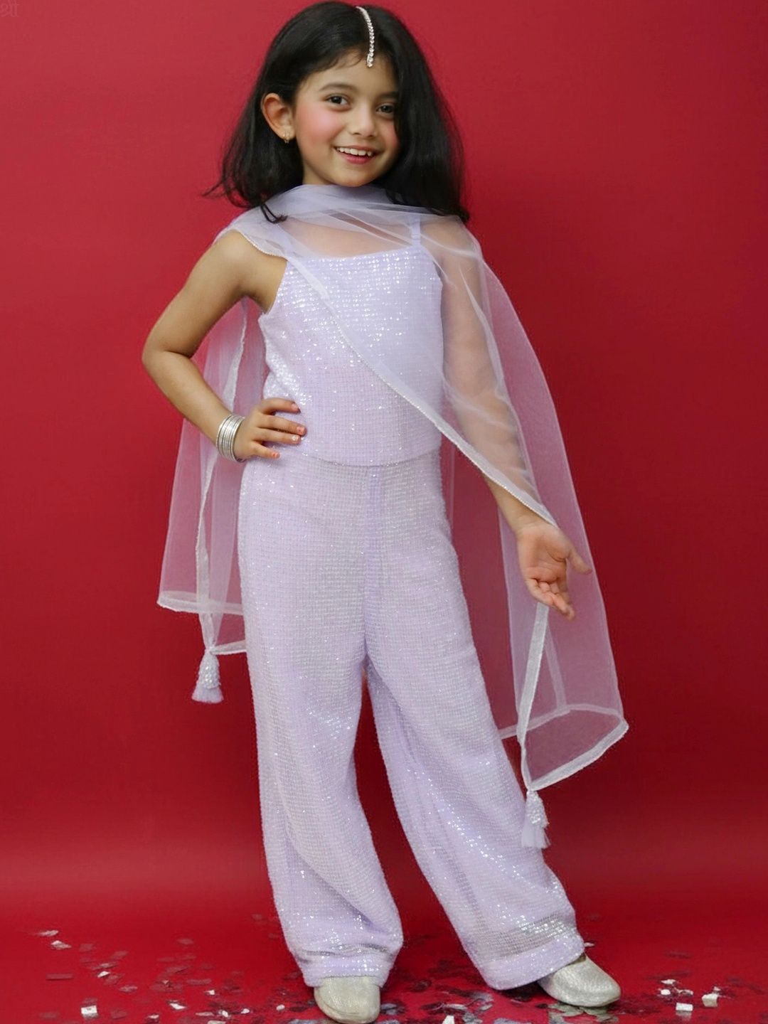 Little Carrot Girls Culotte Jumpsuit with Embellished-picture-57