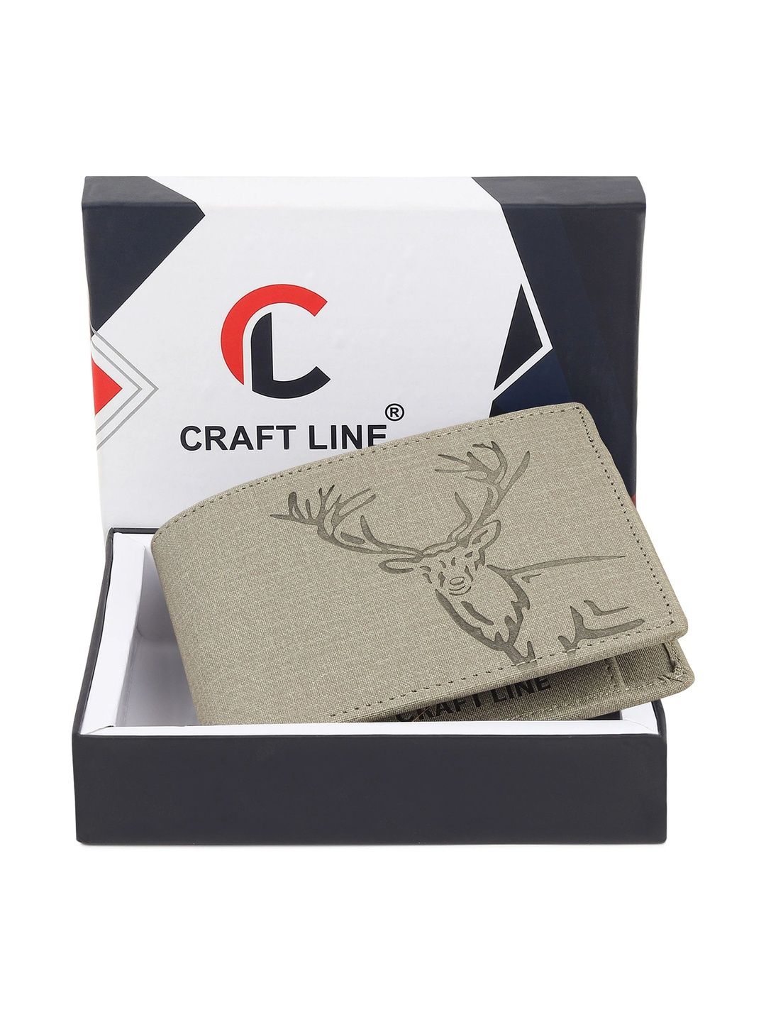 CRAFT LINE Men Printed PU Two Fold Wallet-picture-20
