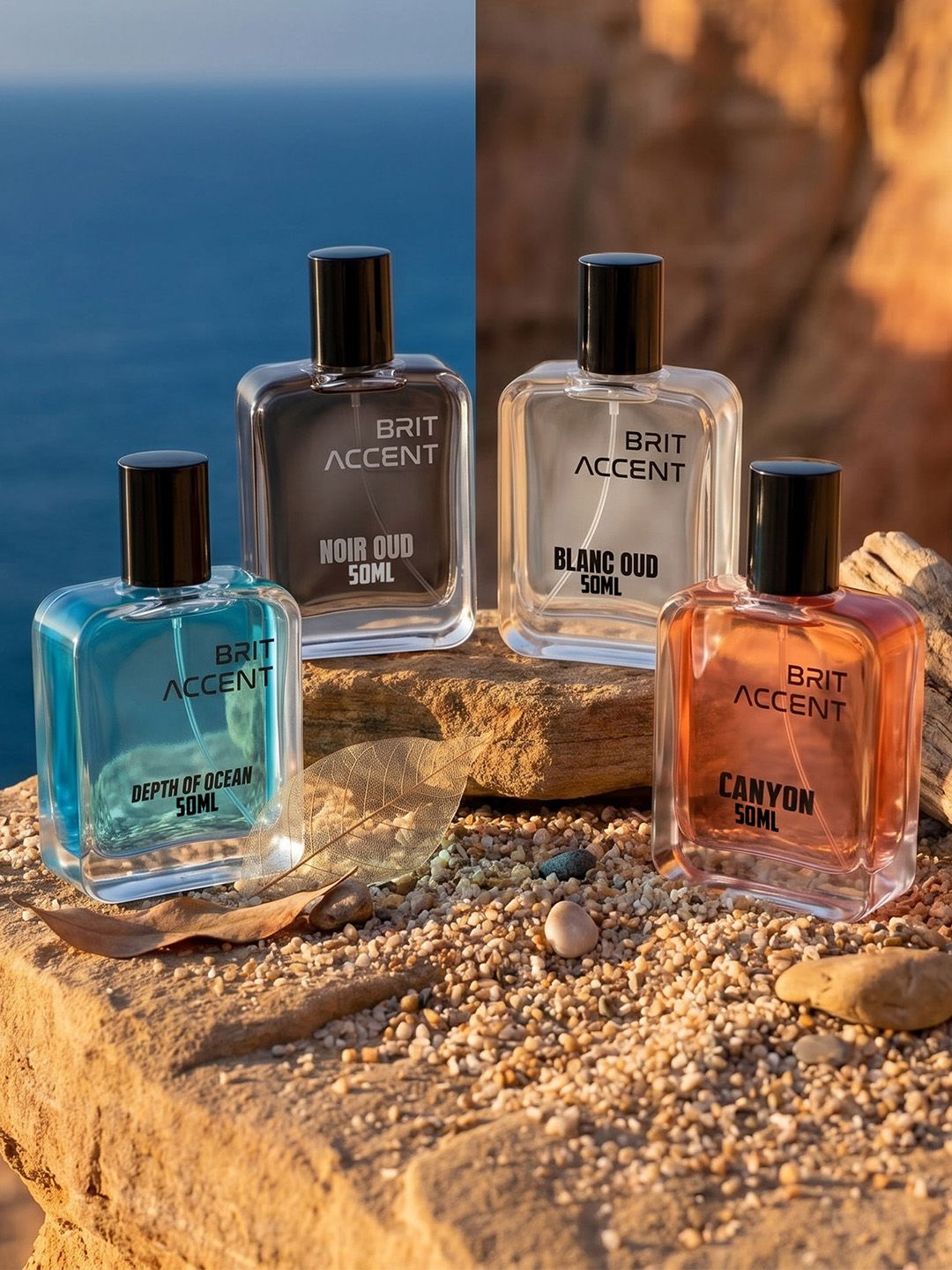BRIT ACCENT Set Of 4 Long Lasting Eau de Toilette - 50 ml Each-picture-40