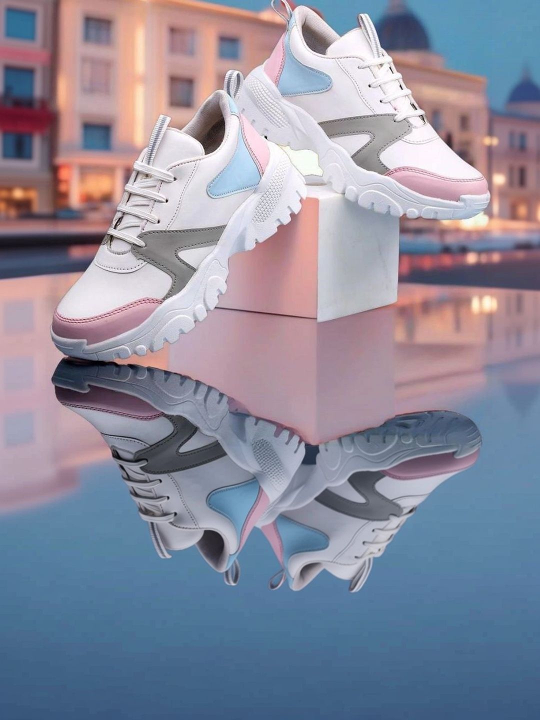 Moda Rapido Women Colourblocked Sneakers-image-40