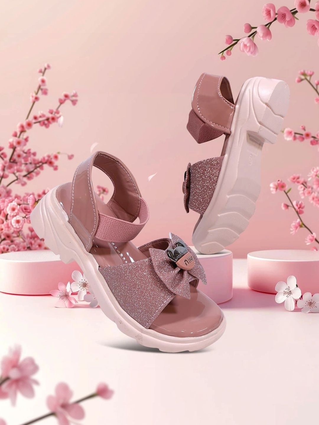 MUKUNDU Girls Textured Casual Shoes-picture-52