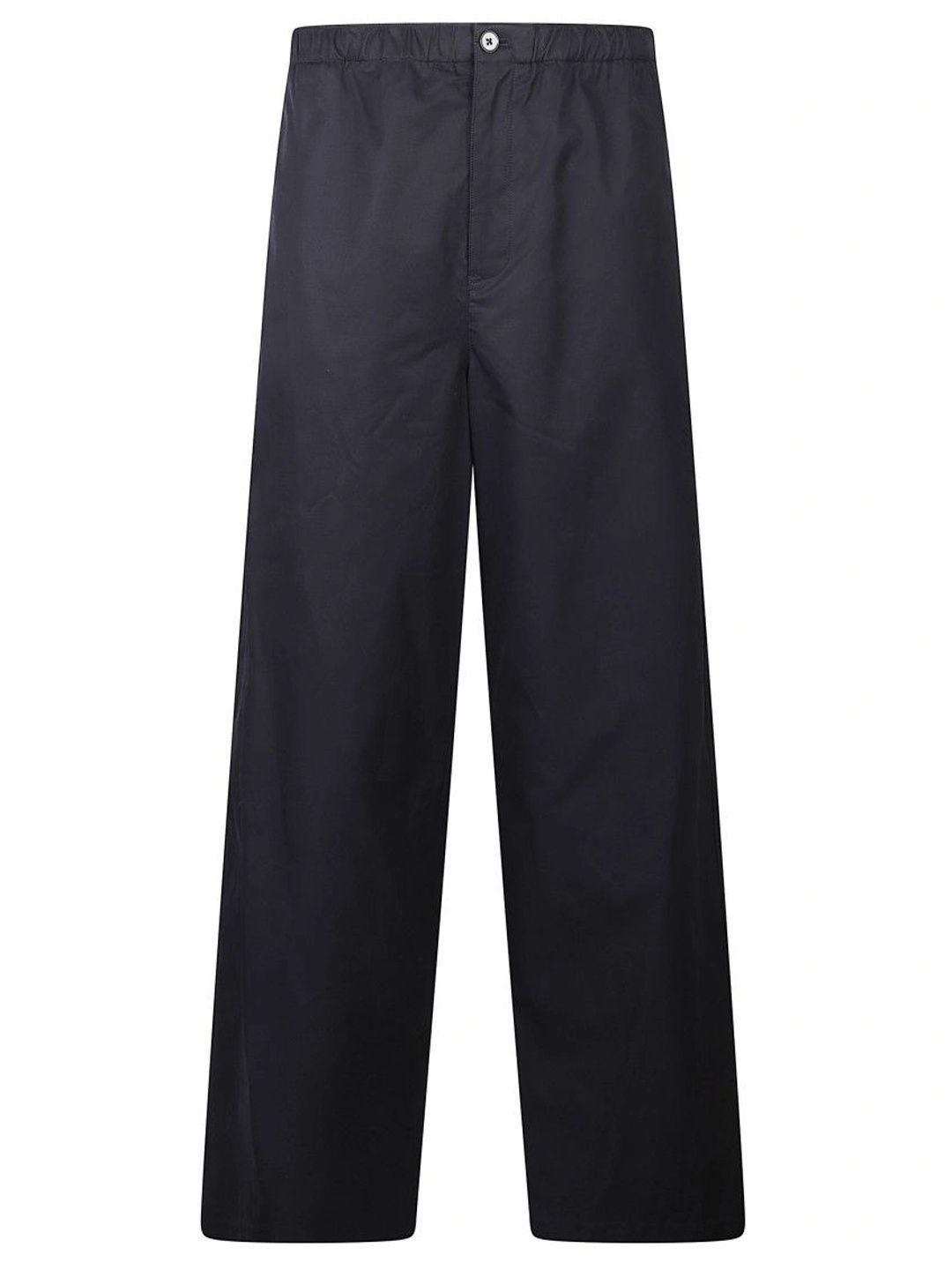 jil sander Navy Blue Loose Trousers-picture-47