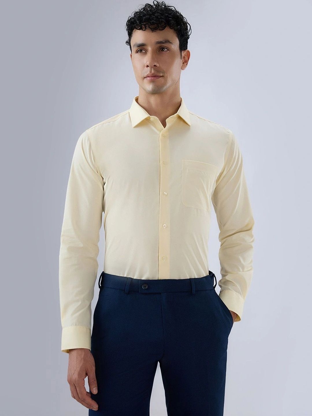 Park Avenue Men Standard Slim Fit Formal Shirt-picture-50