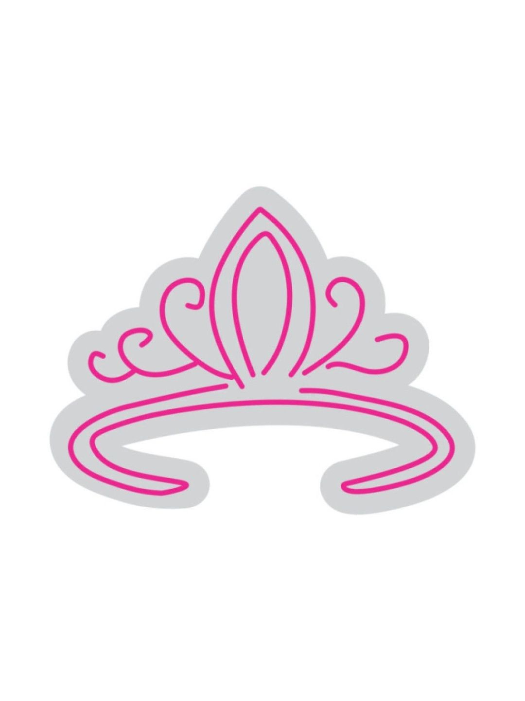 Custom Neon Pink Tiara TEnvironment Friendly Rice Shape String Lights-image-27