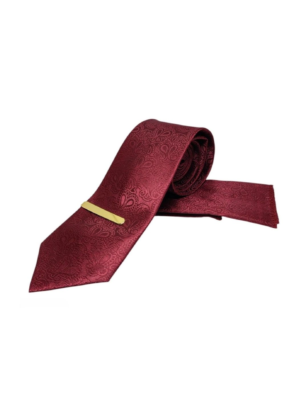 ZITTI Men Woven Design Broad Tie-picture-29